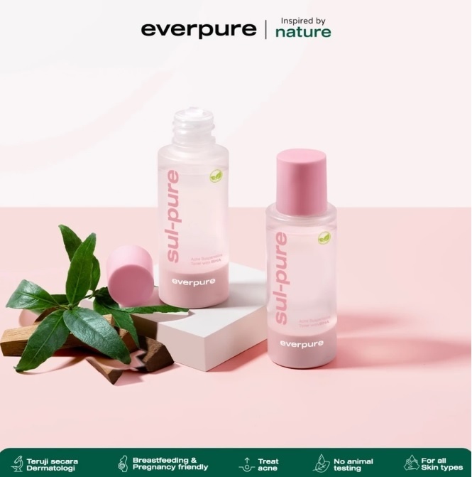 EVERPURE Sul-pure Acne Suspension Toner (Shopee)