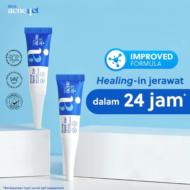 ERHA Acneact Acne Spot Gel BHA & Sulfur (Shopee)