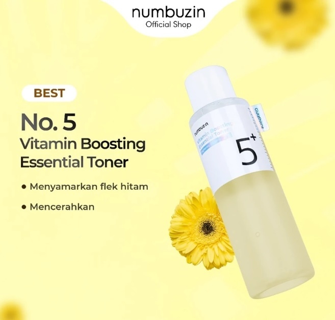 Numbuzin No.5 Vitamin Boosting Essential Toner (Shopee)