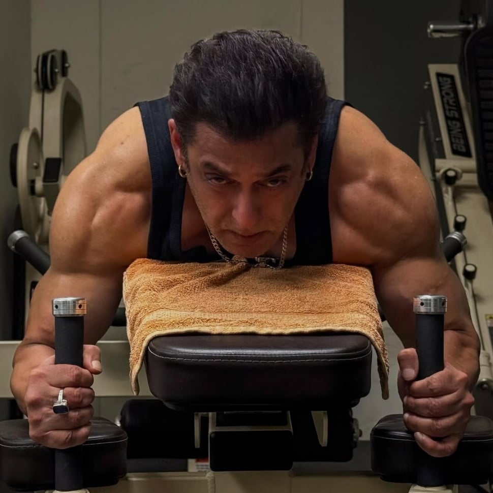 Salman Khan berusaha keras untuk mendapatkan tubuh ideal. [Instagram]