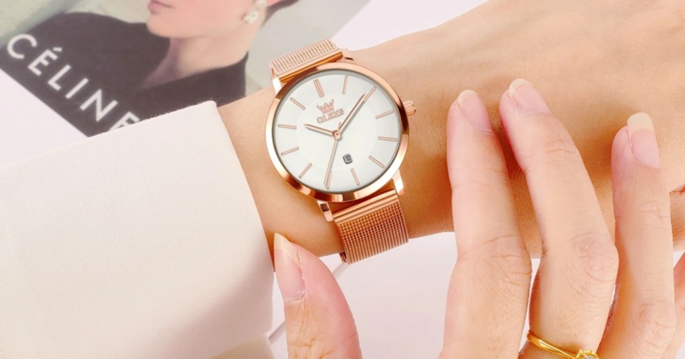 OLEVS, jam tangan wanita branded (Shopee Olevs Official Shop)
