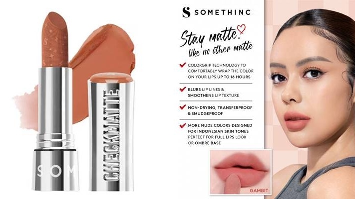 Somethinc Checkmatte Transferproof Lipstick