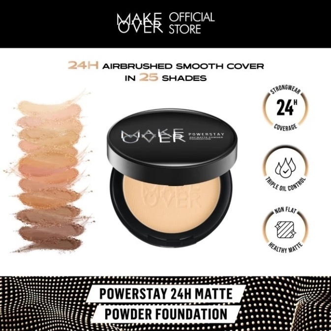Make Over Powerstay Matte Powder Foundation (Shopee)