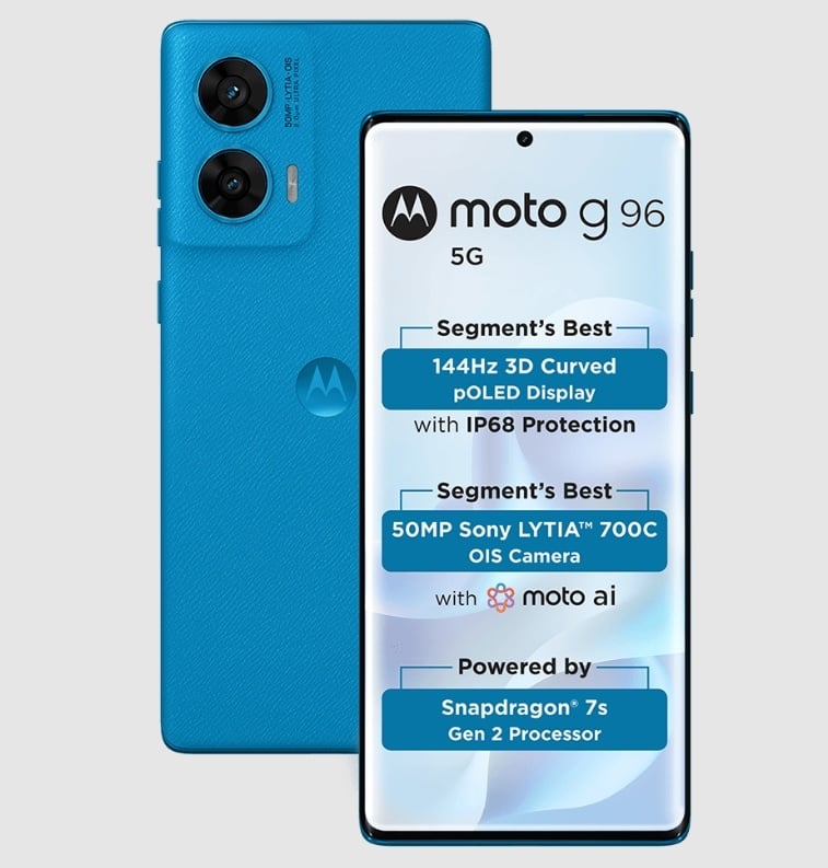 Moto G96 5G. (Motorola)