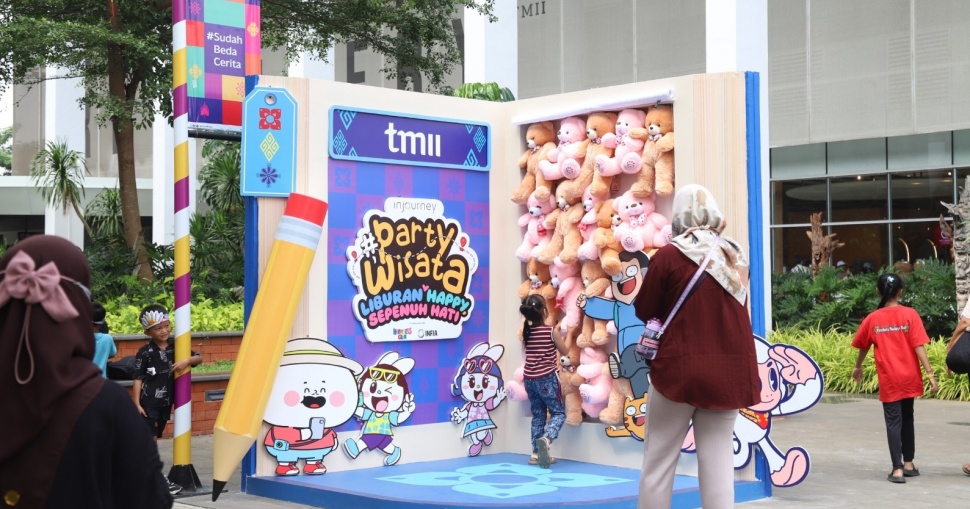 PartyWisata, InJourney Group berkolaborasi dengan Infia Corp wujudkan ekosistem pariwisata nasional dan kreativitas karakter khas Infia seperti Tahilalats, Dudu, dan Funcican. (Dok: InJourney)
