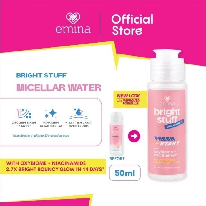 Micellar water lokal yang bagus dan murah. (Shopee)