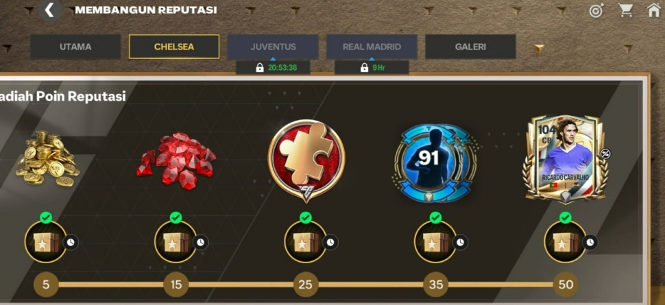 Event Defining Legacies FC Mobile. (ist)