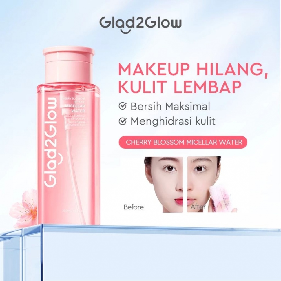 Micellar water lokal yang bagus dan murah. (Shopee)