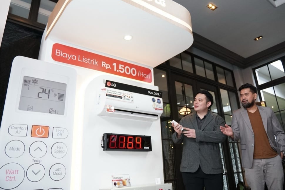 Peluncuran AC LG DUALCOOL Inverter Seri T0EV5. (Dok: LG)