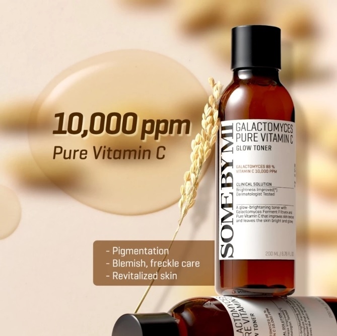 SOME BY MI Galactomyces Pure Vitamin C Glow Toner (Shopee)