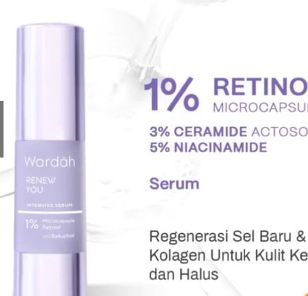 Wardah Renew You Anti-Aging Intensive Serum. [Shopee]