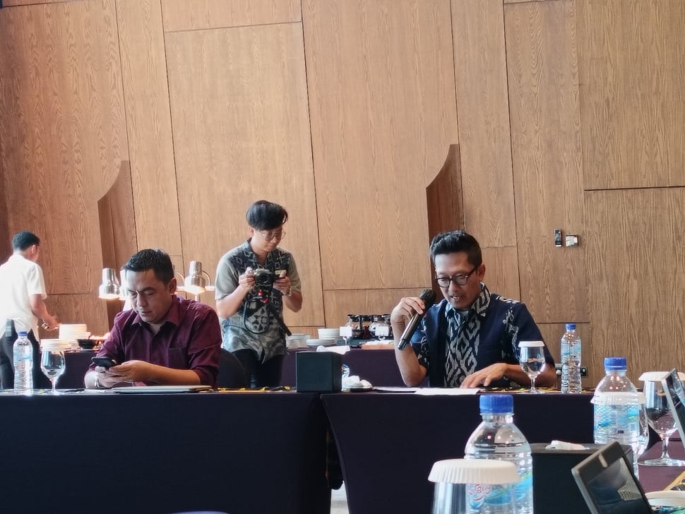 Pelaksana Tugas (Plt) Direktur Pelaksana Pengembangan Bisnis LPEI, Maqin Norhadi. (Dok: Restu Fadilah/Suara.com)