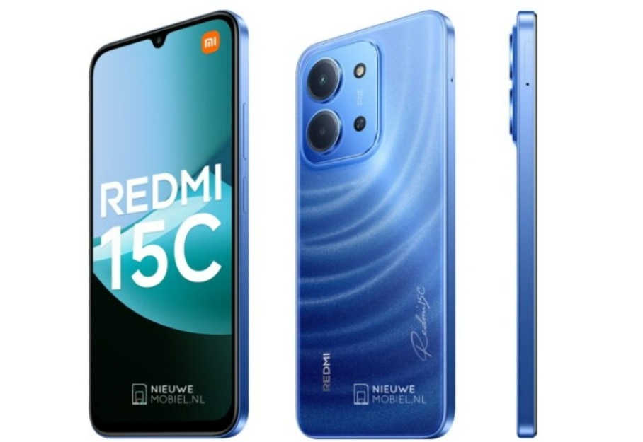 Render Redmi 15C. (NewMobile)