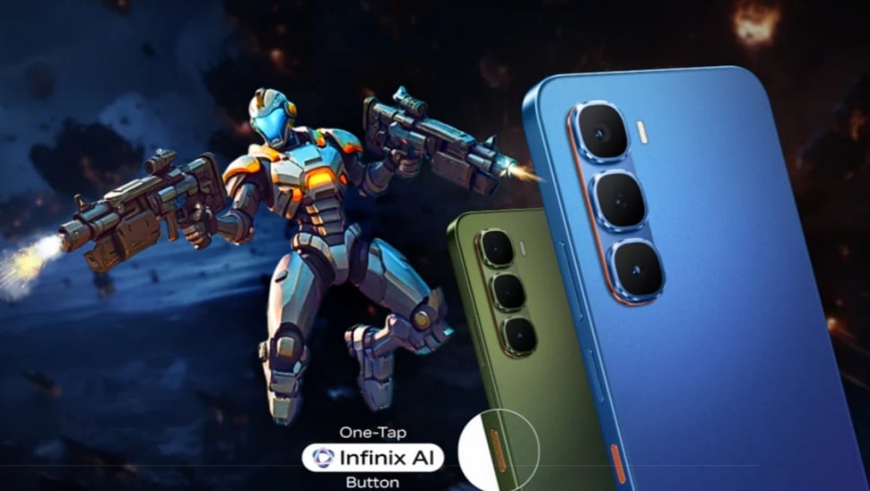 Infinix Hot 60 5G Plus. (Infinix India)