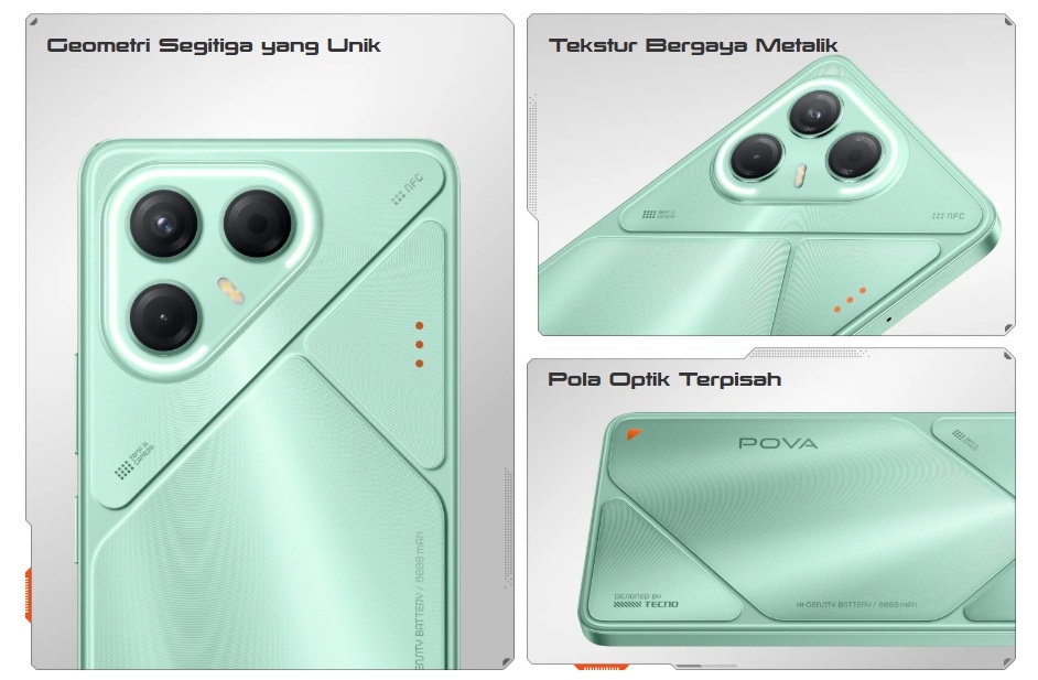 Kelebihan dan Kekurangan Tecno Pova 7 5G. (Tecno)