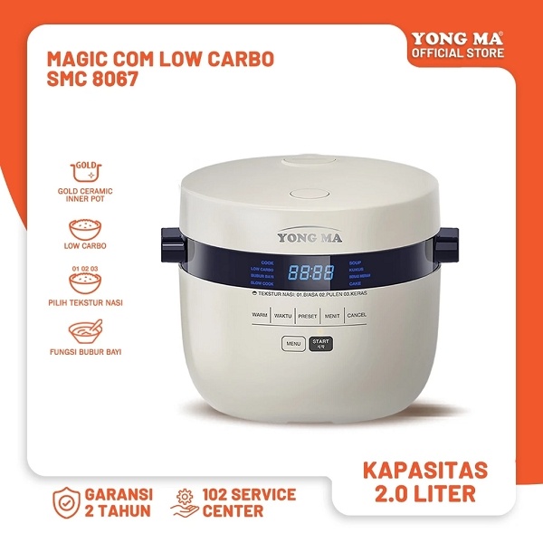 Rekomendasi rice cooker low karbo. (Shopee)