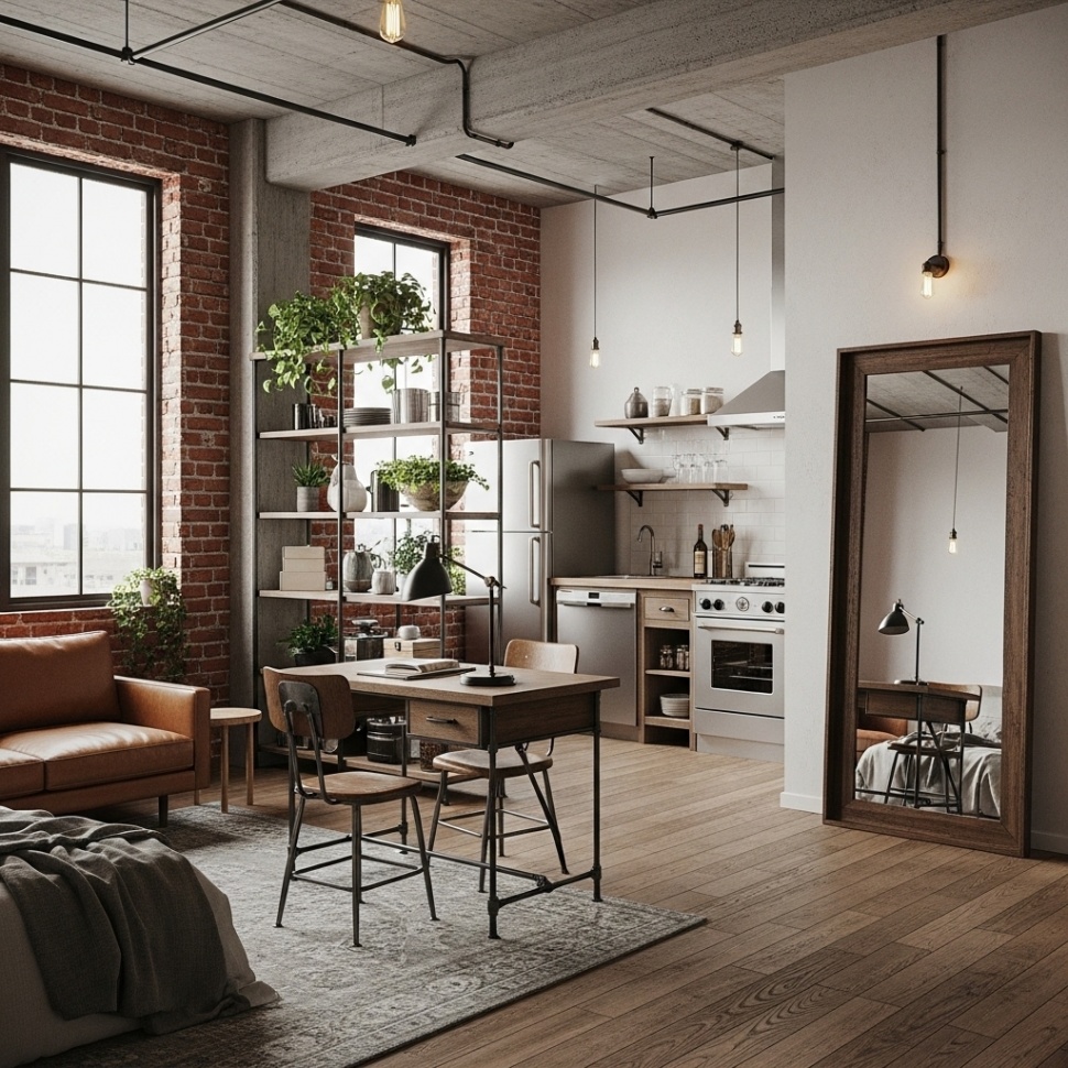 desain apartemen studio [AI]
