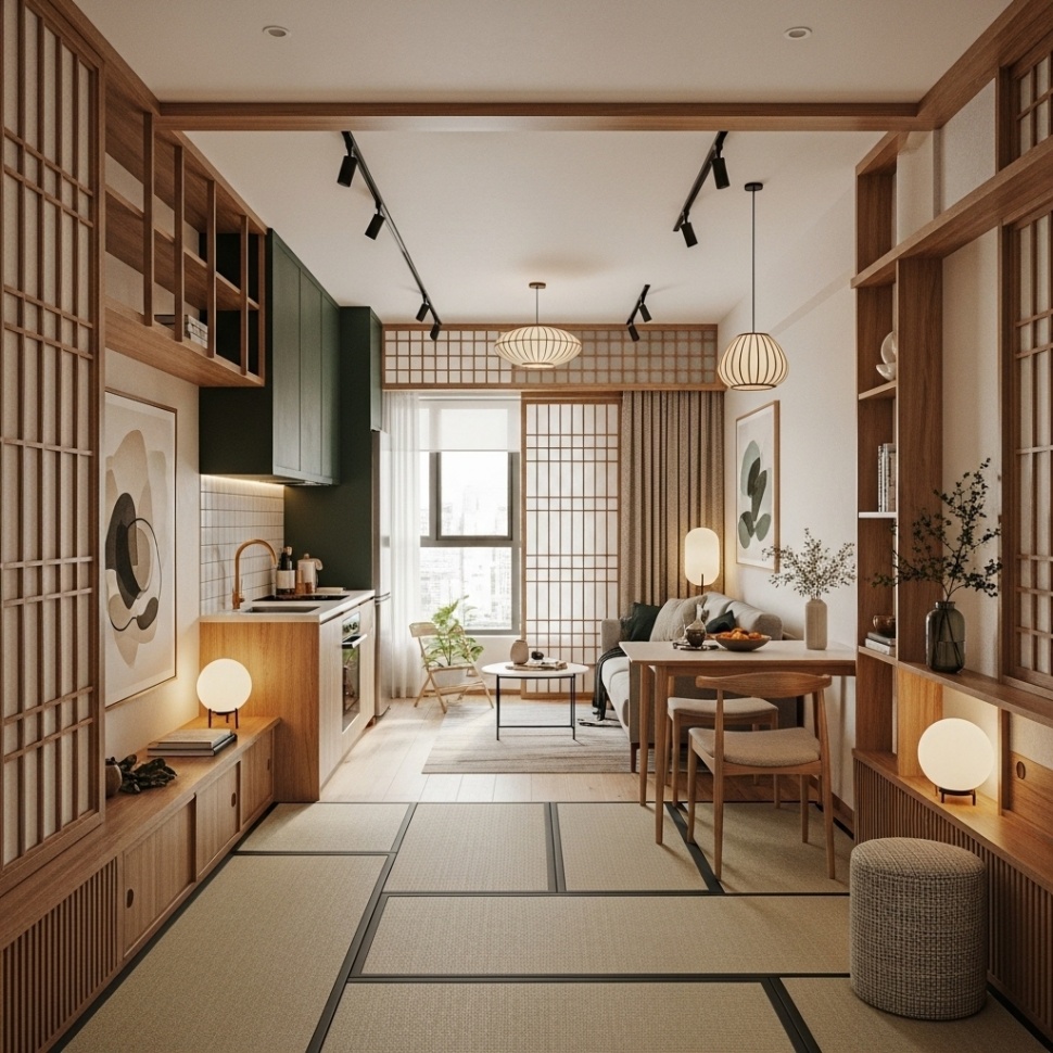 desain apartemen studio [AI]