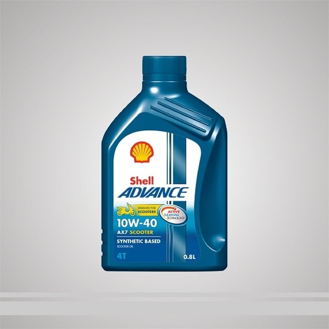 Shell Advance AX7 Scooter 10W-40 (Shopee)
