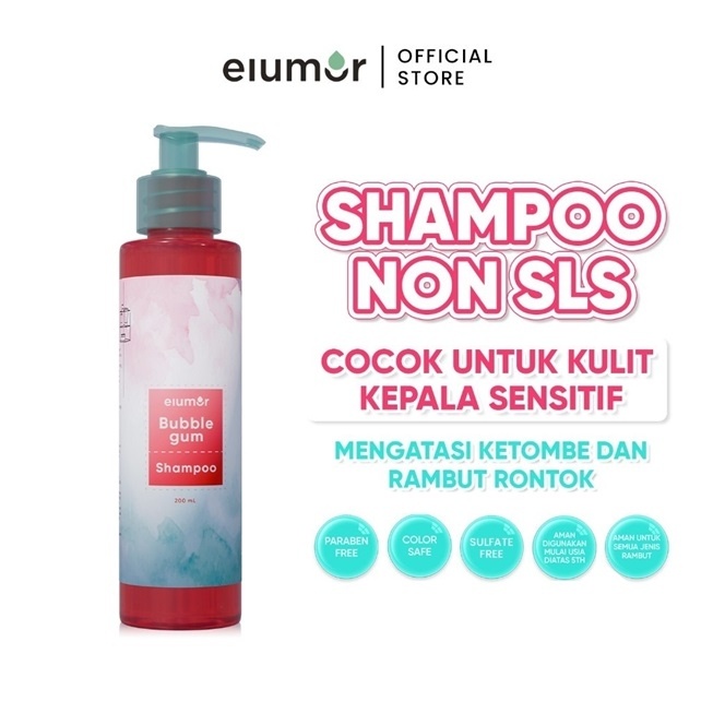 Elumor Bubblegum Shampoo (Shopee)