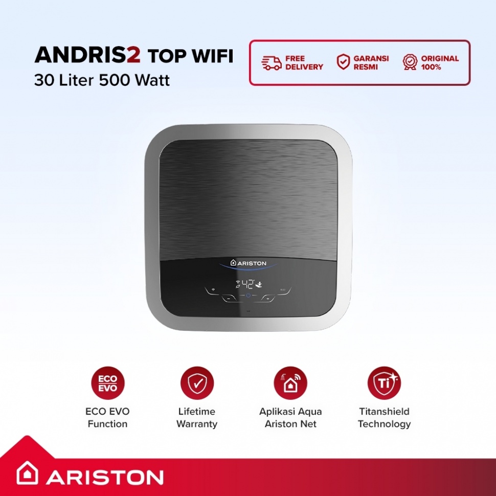 Ariston Slim2 RS 30L. (Shopee)