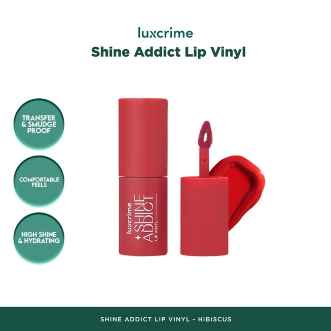 Luxcrime Shine Addict Lip Vinyl (Shopee)