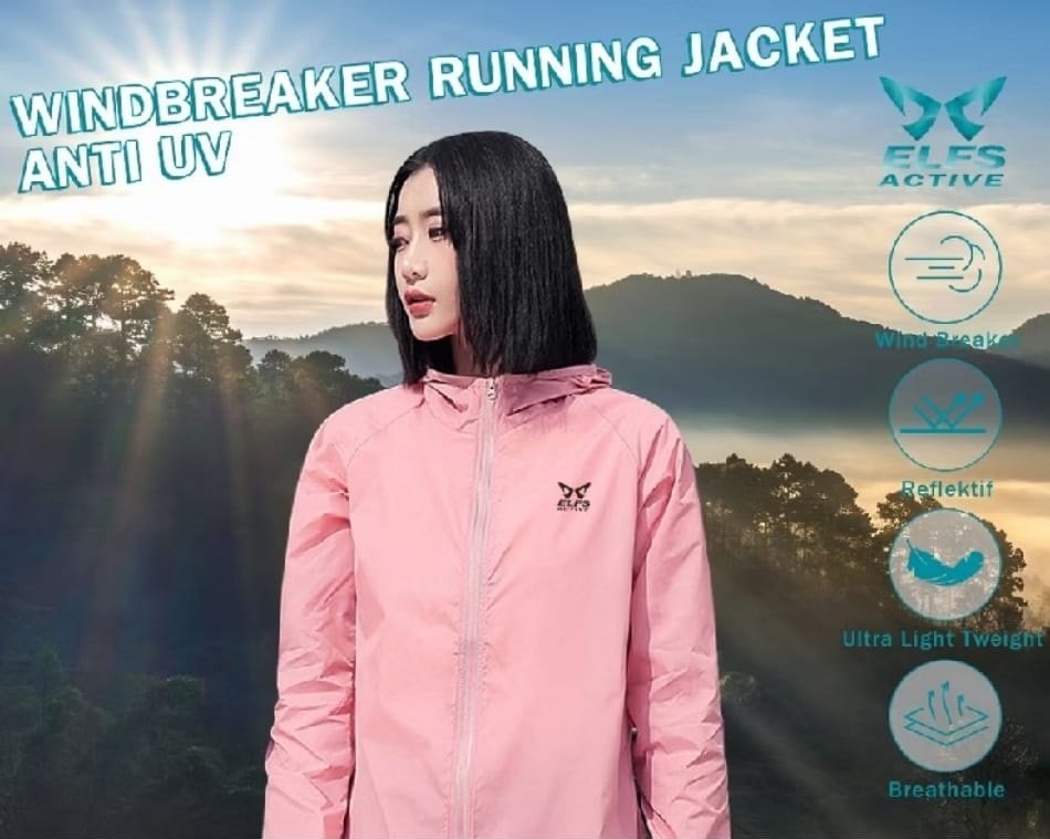 Elfs Active Foldable Reflective Windbreaker (Shopee)