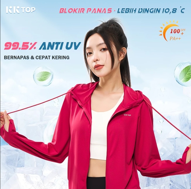 KKTOP Jaket Anti UV Wanita (Shopee)