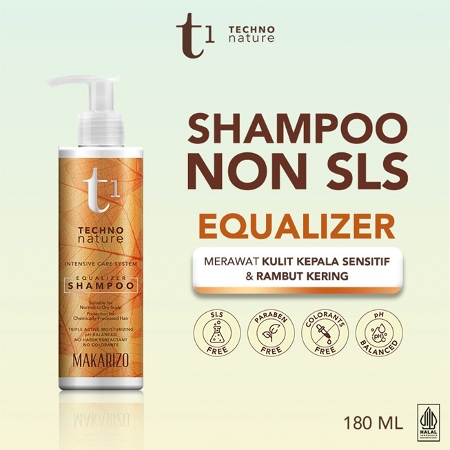 Makarizo T1 Techno Nature Equalizer Shampoo (Shopee)