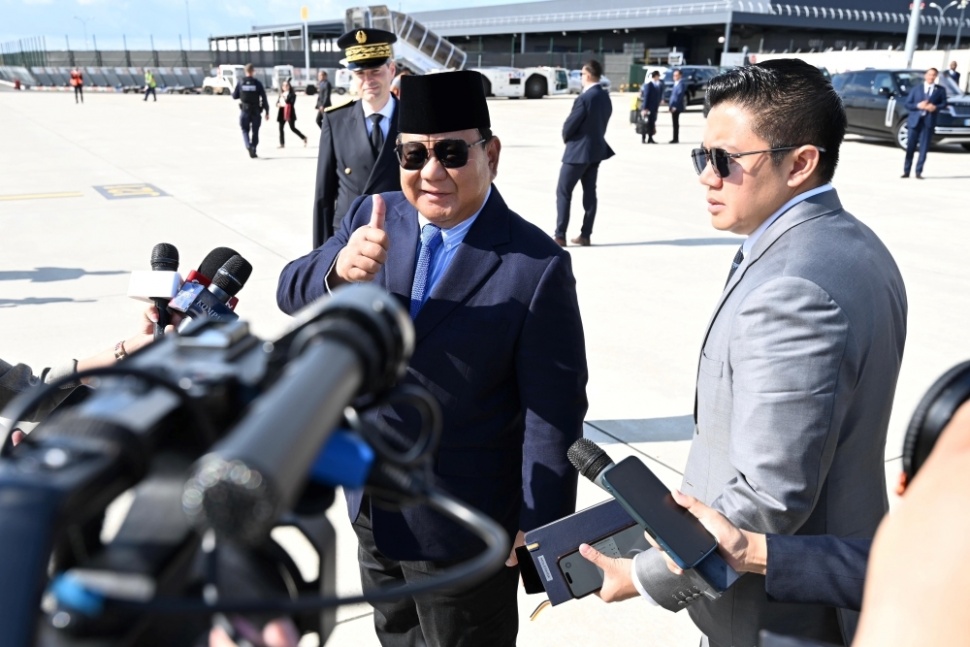 Presiden Prabowo Subianto dalam kunjungan kerja di Prancis, Senin (14/7/2025) waktu setempat. [Foto: Cahyo - Biro Pers Setpres]