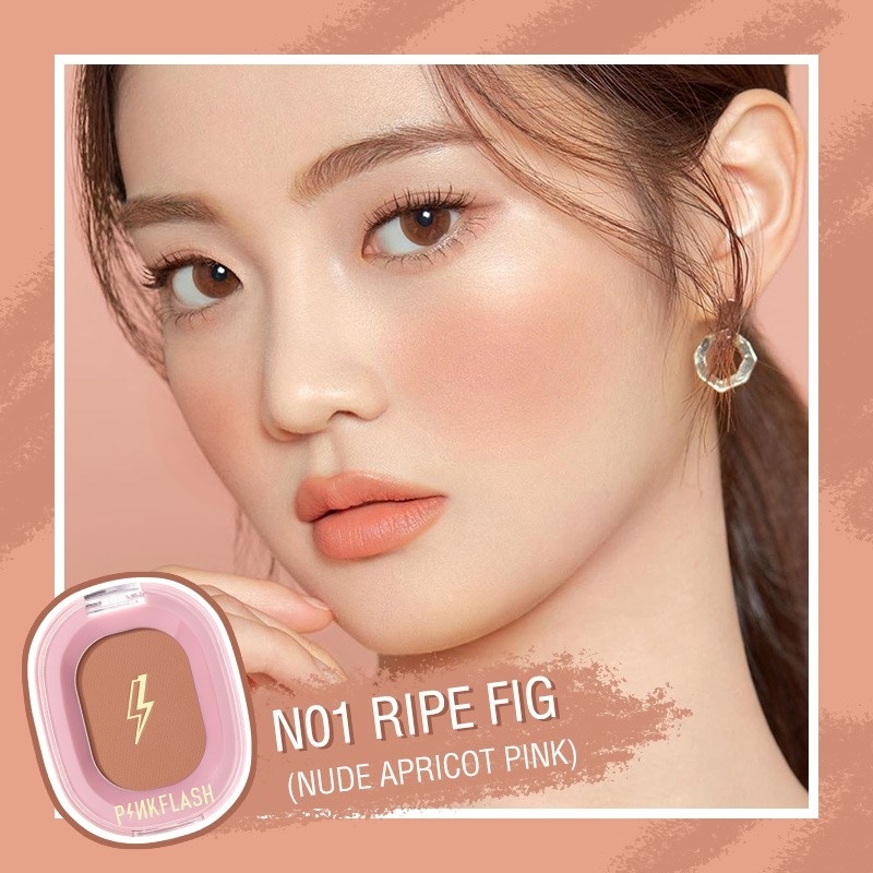 Pinkflash Soft Pigment Blush - N01 Ripe Fig