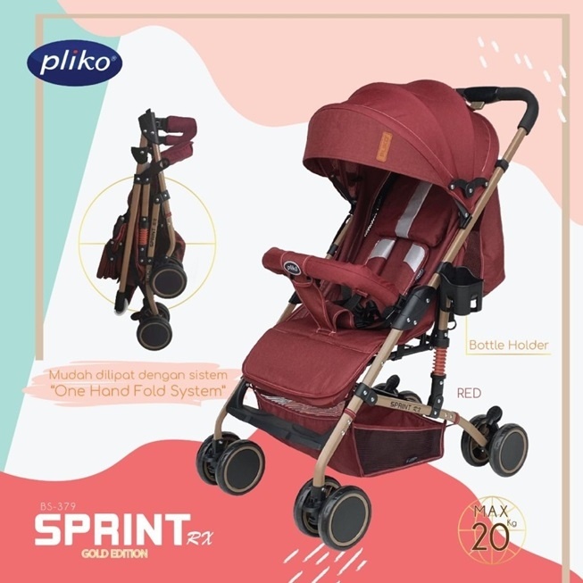 Stroller Pliko Sprint (Shopee)