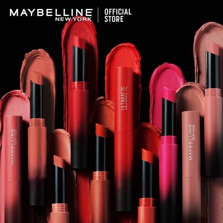 Maybelline Color Sensational Ultimatte Lipstick, rekomendasi lip product dari Maybelline (Shopee/Maybelline Indonesia Official Store)