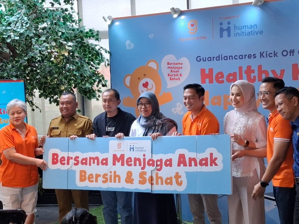 Guardian Indonesia Dukung Akses Air Bersih dan Sanitasi Sehat untuk 12 Sekolah di Indonesia. (Suara.com/Vania)