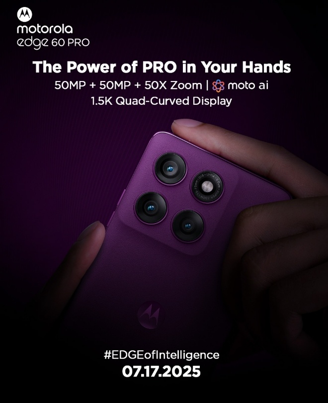Teaser Motorola Edge 60 Pro. (Instagram Motorola Indonesia)