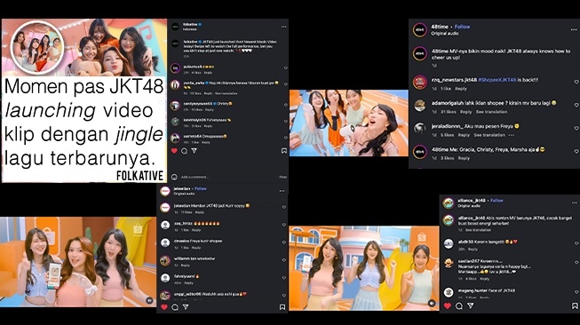 Bukti antusiasme dari fans dan komunitas di media sosial. (Dok: Istimewa)
