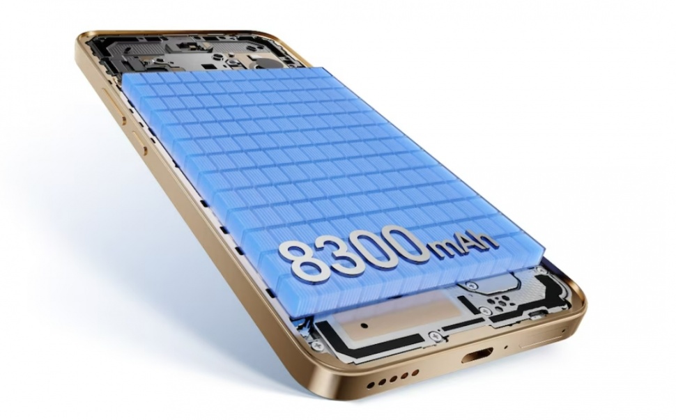 Honor X70 membawa baterai jumbo. (Honor)