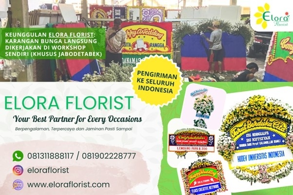 Elora Florist menyediakan berbagai jenis bunga untuk berbagai kebutuhan. (Dok: ADN)