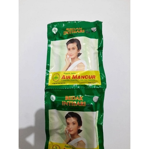Rekomendasi bedak dingin - Air Mancur Bedak Intisari. (Shopee/Toko Rasyha)