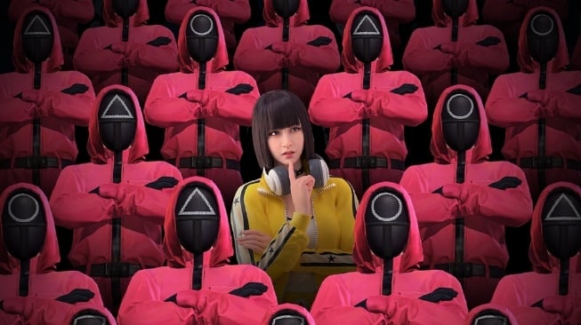 Kolaborasi Free Fire dengan Squid Game. [Garena]