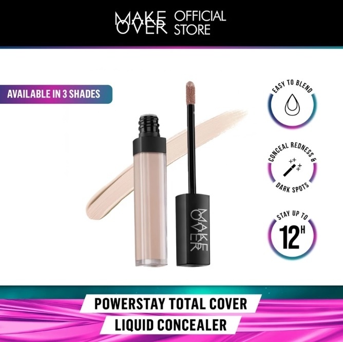 Make Over Powerstay Total Cover Liquid Concealer (Shopee)