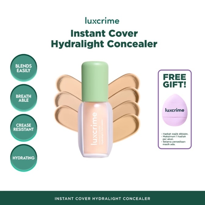 Luxcrime Instant Cover Hydralight Concealer (Shopee)