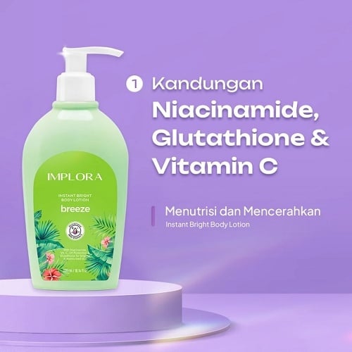 Rekomendasi body lotion vitamin C untuk mencerahkan kulit. (Shopee)