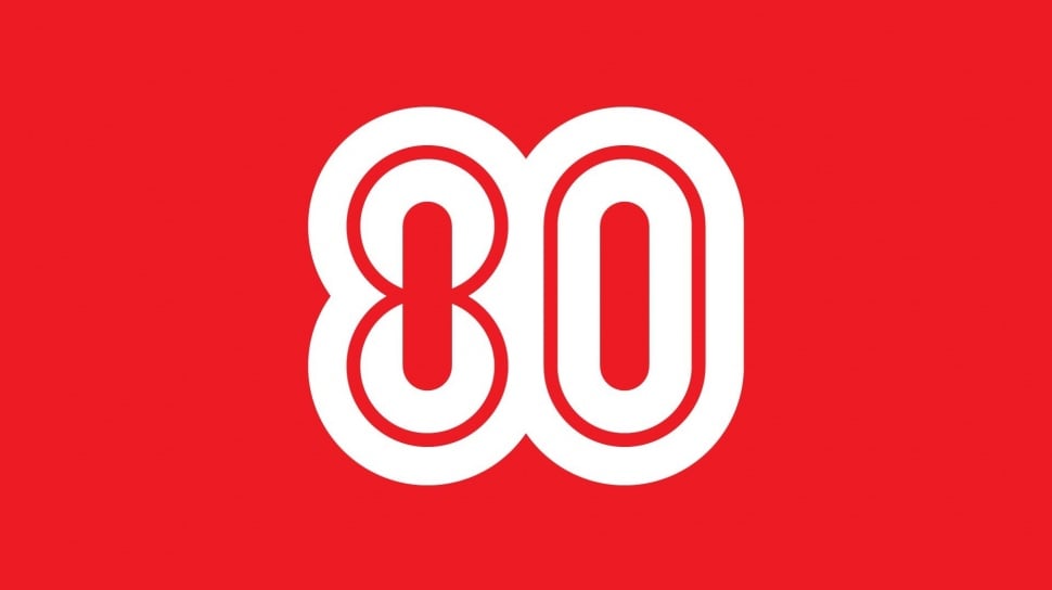 Logo HUT ke-80 RI resmi yang dirilis pada Rabu (23/7/2025). (Kementerian Sekretariat Negara)