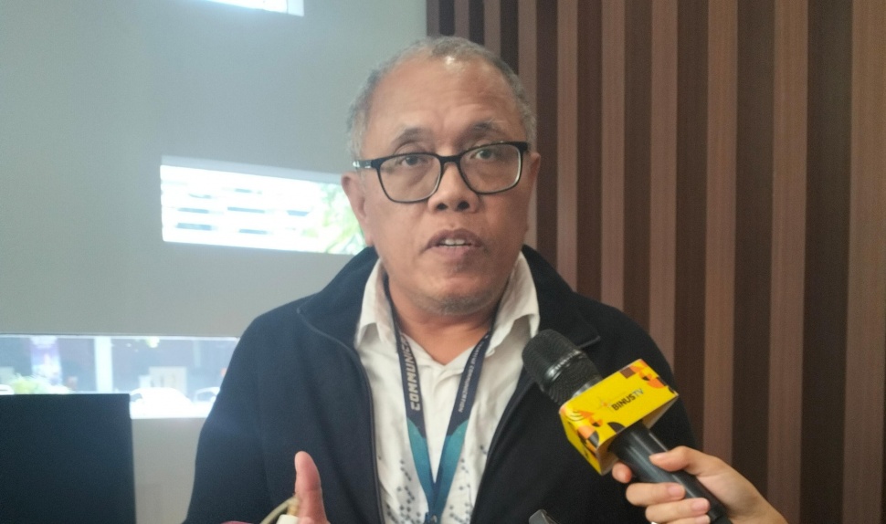 Dr. Muslikhin, S. Pd, M. I. Kom., Head of Digital Media Communication Program BINUS University. (Suara.com/Annisa Deli)