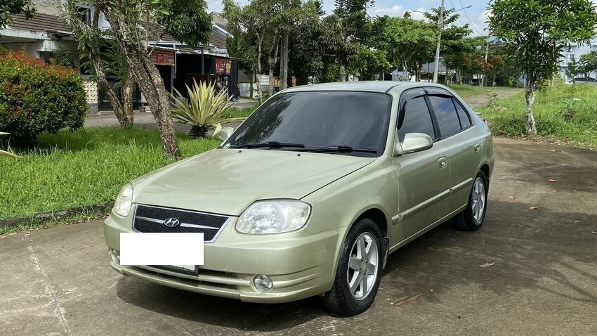 Mobil matic bekas Hyundai Avega. (OLX)