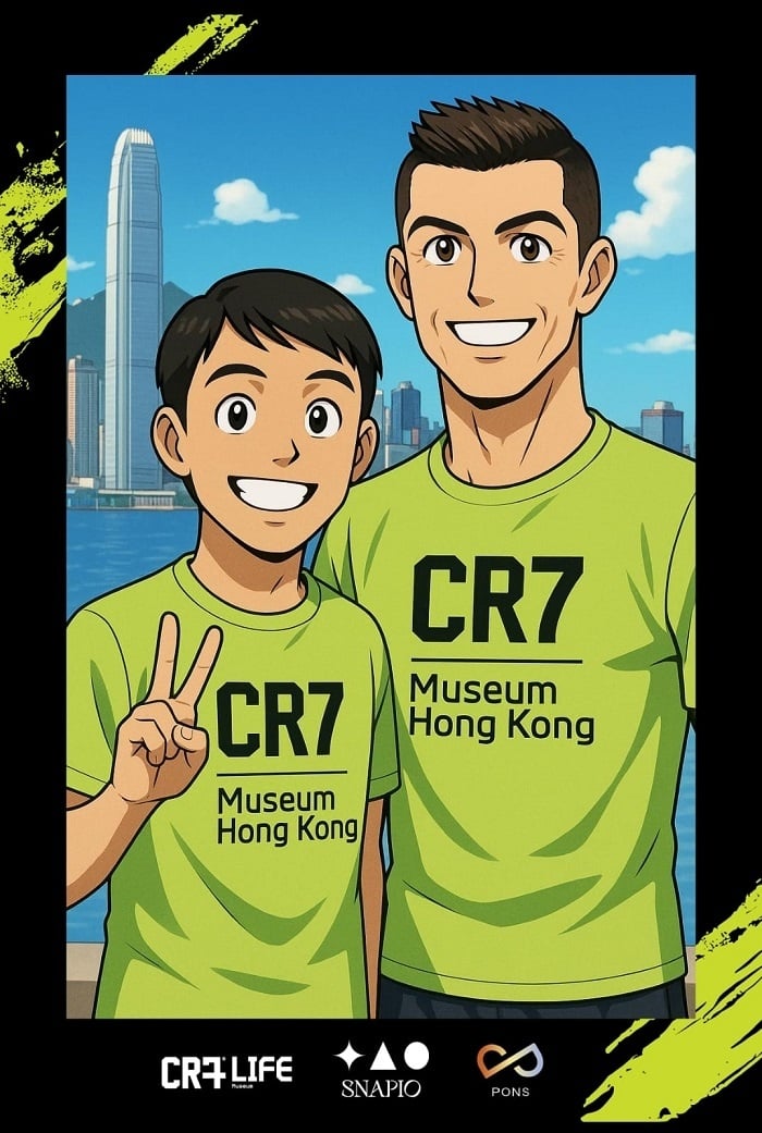 Begini Rasanya 'Foto Bareng' Cristiano Ronaldo di CR7 LIFE Museum Hong Kong. [Dok. CR7 LIFE Museum Hong Kong/Arief Apriadi]