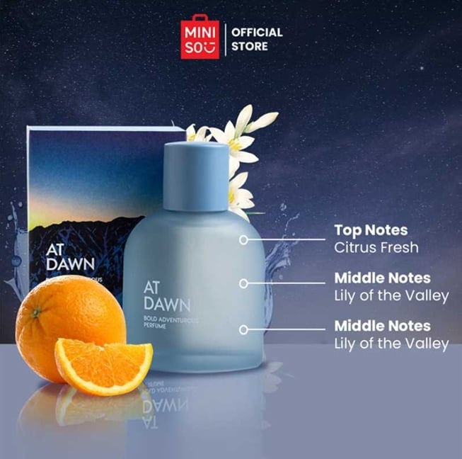 MINISO Bold Adventurous Perfume At Dawn 