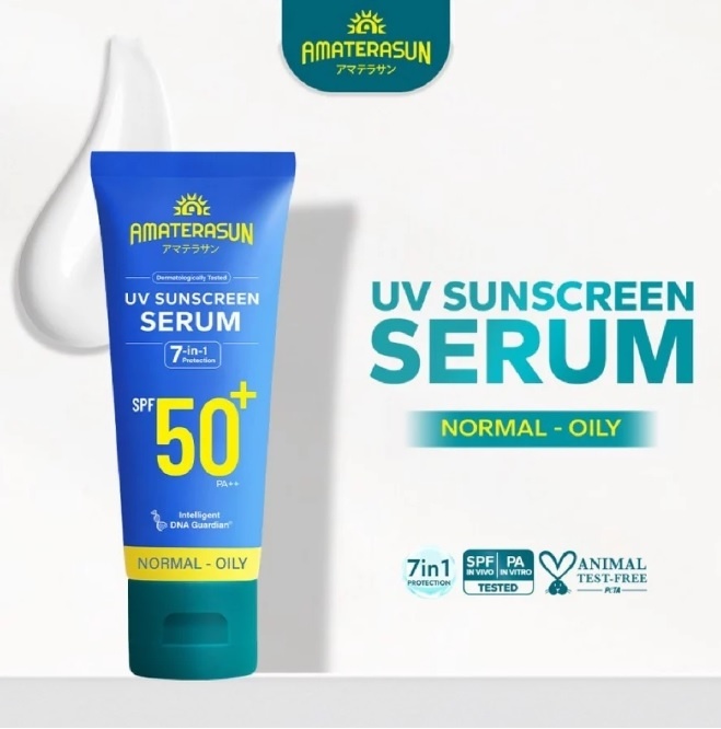 Amaterasun UV Sunscreen Serum (Shopee)
