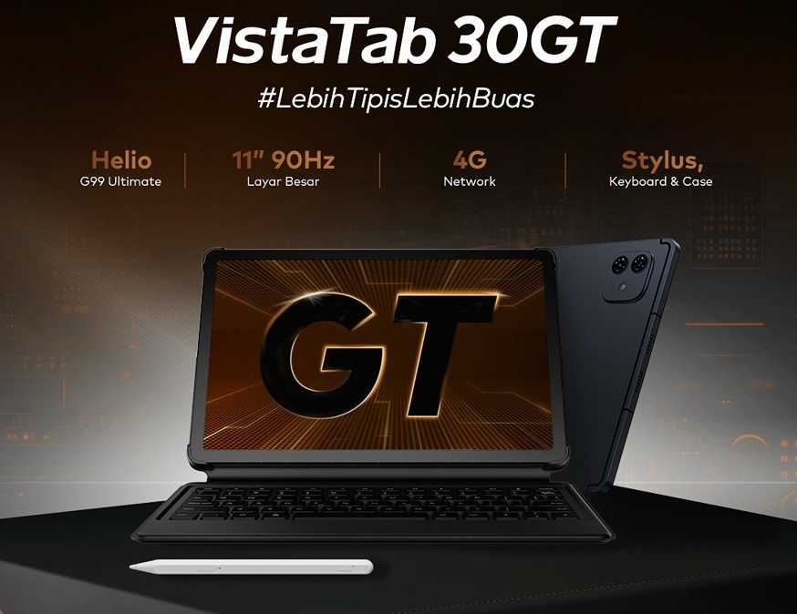 Spesifikasi Itel Vista Tab 30 GT. (Itel)